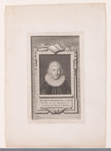 Portrait of Christoph Christian Sturm