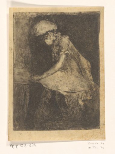 Girl Reading (in profile)