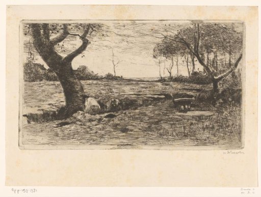 Landscape with Men in a Ditch