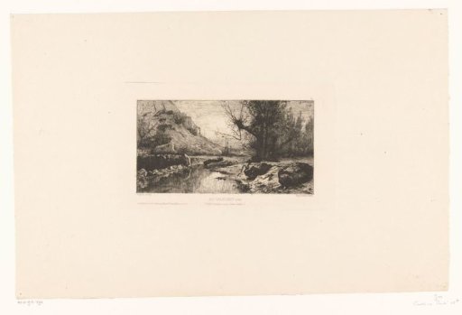 River landscape near Champagne-en-Valromey