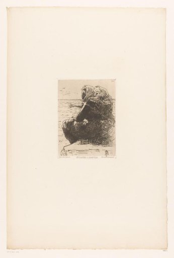 Resting women on the coast