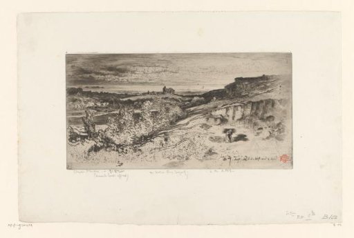 Landscape with chapel