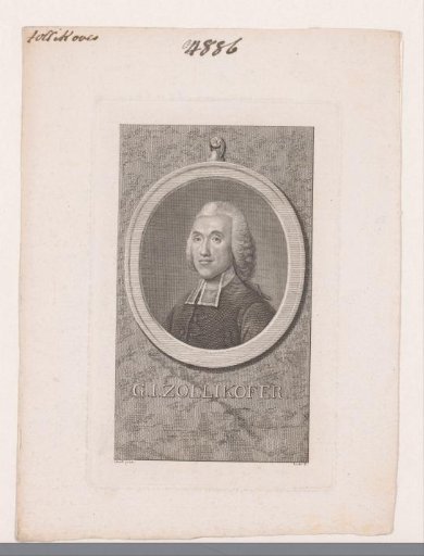 Portrait of Georg Joachim Zollikofer