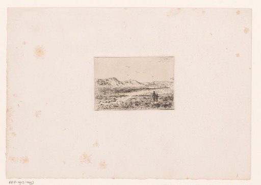 Dune Landscape with Two Figures
