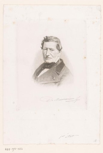 Portrait of an unknown man, possibly Daupoigne