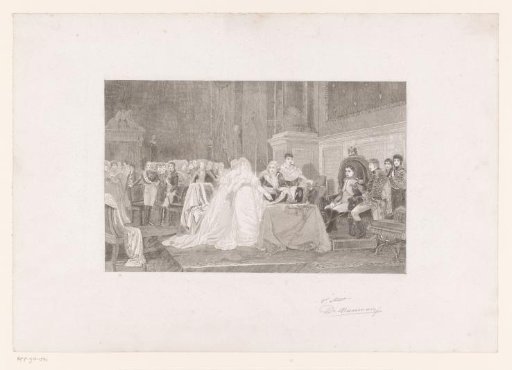The Separation of Napoleon and Joséphine