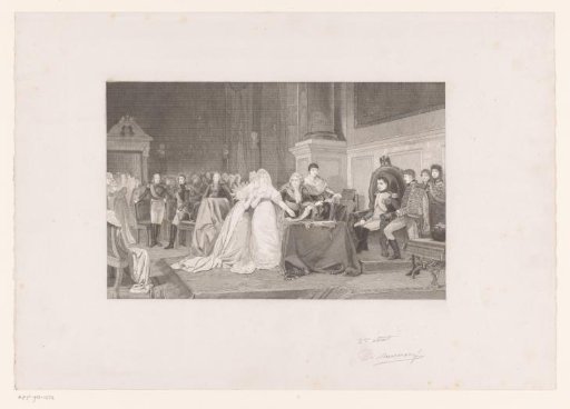 The Separation of Napoleon and Joséphine