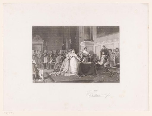 The Separation of Napoleon and Joséphine