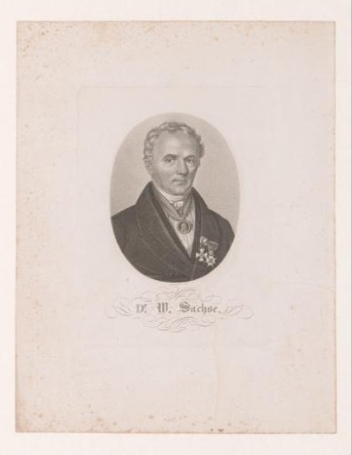 Portrait of Johann David Wilhelm Sachse