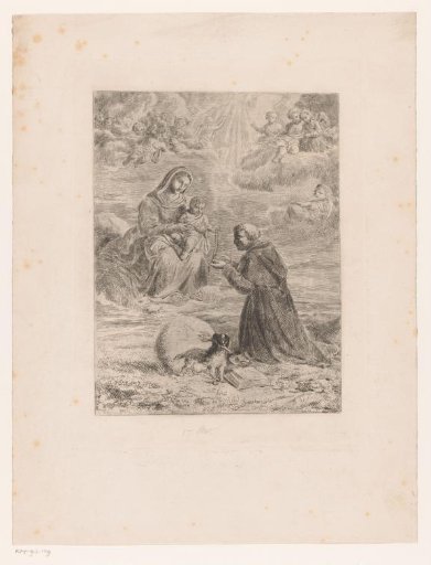Apparition of Mary with the Christ Child to Saint Dominic
