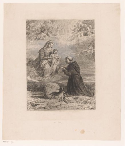 Apparition of Mary with the Christ Child to Saint Dominic