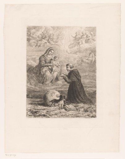 Apparition of Mary with the Christ Child to Saint Dominic
