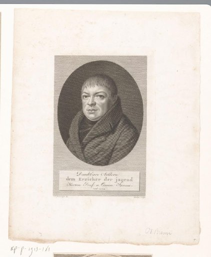 Portrait of Johann Heinrich Bremi