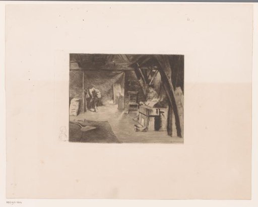 Workshop of a coffee roaster