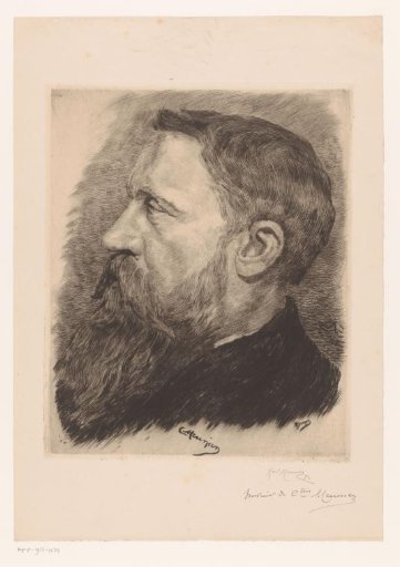 Portrait of Constantin Emile Meunier