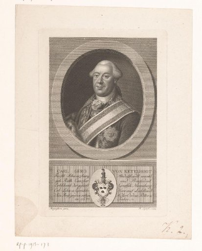 Portrait of Carl Gerd von Ketelhodt