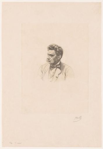 Portrait of Louis Hymans