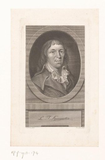 Portrait of Ludwig Gotthard Kosegarten