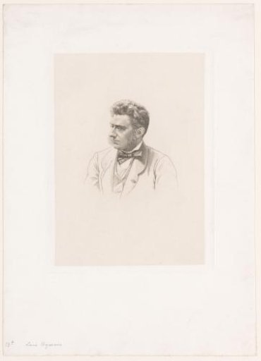 Portrait of Louis Hymans