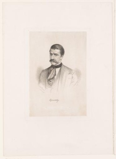 Portrait of Ernest-Adolphe-François Quetelet