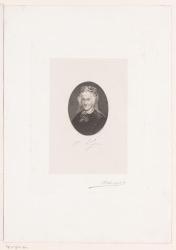 Portrait of an unknown woman, possibly Mrs. Ligeois