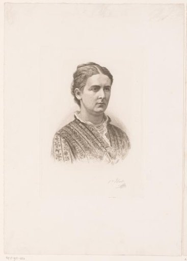 Portrait of Maria von Hohenzollern-Sigmaringen