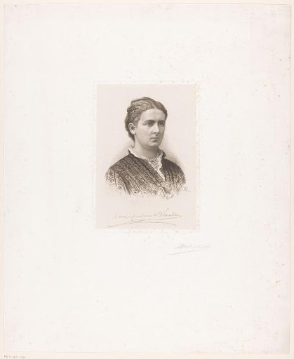 Portrait of Maria von Hohenzollern-Sigmaringen