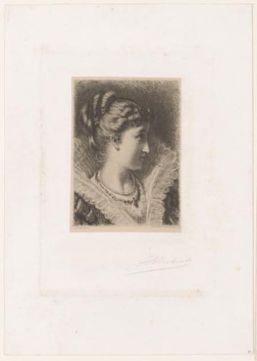 Portrait of an Unknown Young Woman