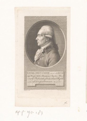 Portrait of Eberhard von der Recke