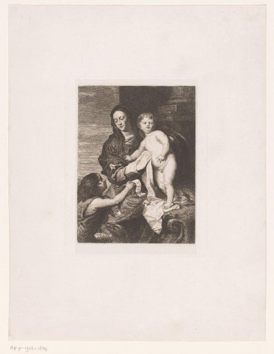 Mary with the Christ Child and the young John the Baptist
