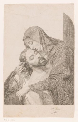Mary as Mater Dolorosa with the dead Christ in her arms