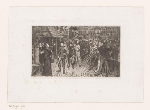 Burgomaster Lancelot van Ursel Gives the Command of the Civil Guard to Alderman Cornelis van Spangen