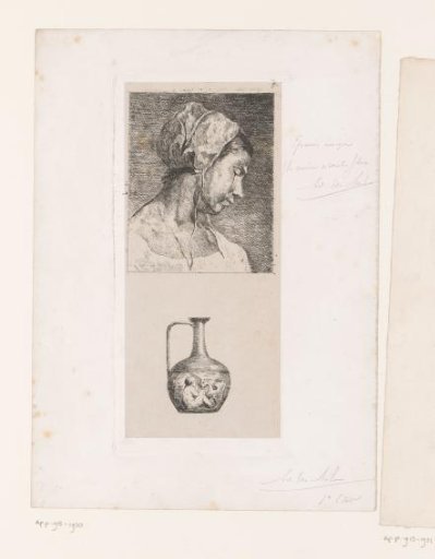Head of a Woman and a Jug