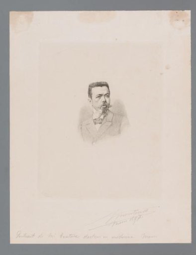 Portrait of an unknown man, possibly Couture