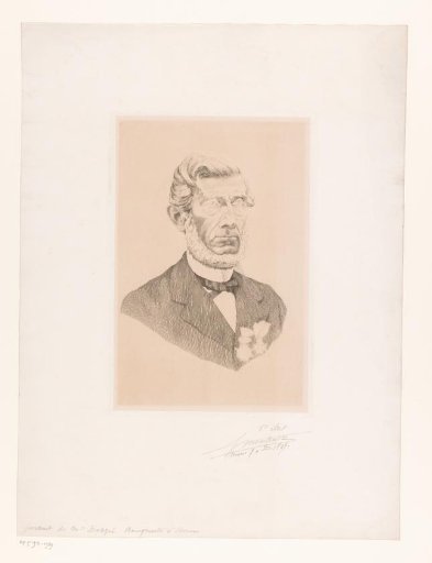 Portrait of an unknown man, possibly Dorzée