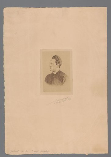 Portrait of an unknown man, possibly Gondry