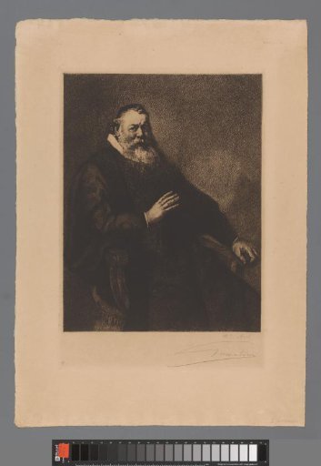 Portrait of an unknown man