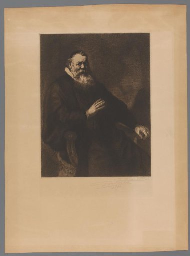 Portrait of an unknown man