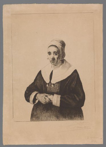 Portrait of an unknown woman