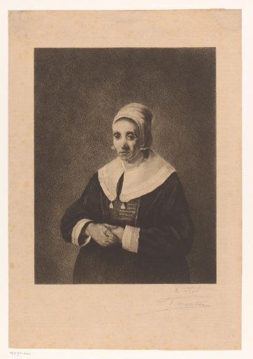 Portrait of an unknown woman