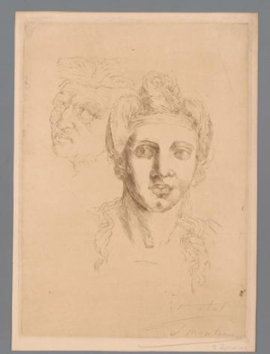 Two women's heads