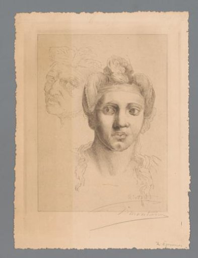 Two women's heads
