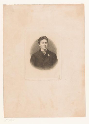 Portrait of an unknown man, possibly Moons