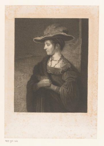 Portrait of Saskia van Uylenburgh