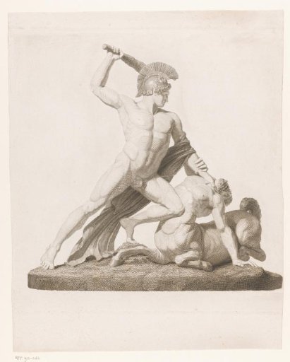Theseus Overcomes the Centaur