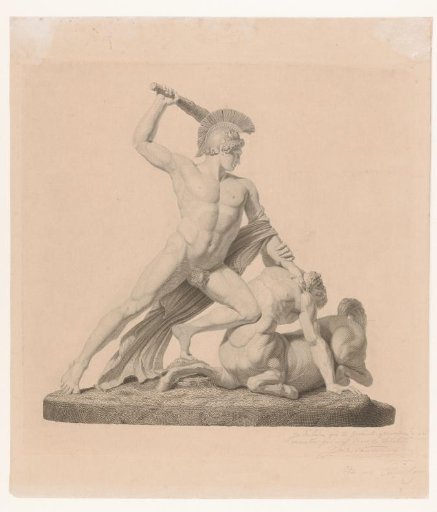 Theseus Overcomes the Centaur