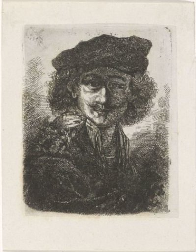 Portrait of Rembrandt Harmensz. van Rijn