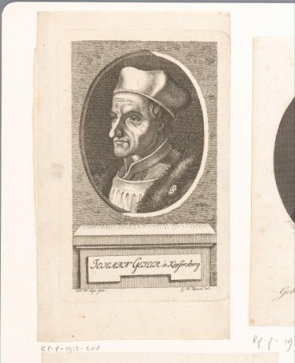 Portrait of Johannes Geiler