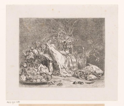 Still Life of Flowers, Fruit and Game