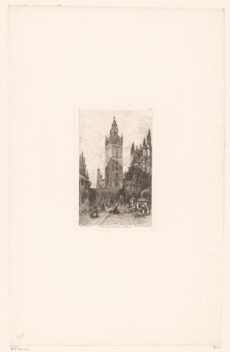 View of the Giralda in Seville